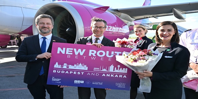 Ankara Esenboğa’dan Budapeşte’ye Direkt Uçuşlar Başladı